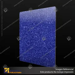 ACRILICO GLITTER BLUE NOVO 3MM - 200X300 - 110966359 - GLITTER BLUE 200X300X3MM
