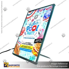 LED PANEL A4 2230 (PEQUENO) - PANEL + IMPRESION + DISENO