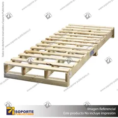 PALLET MADERA BASE PERIMETRAL 200*120 CMS