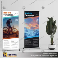 PORTA PENDON ROLLER 90*200 CMS (C10)