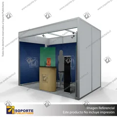 STAND 3 PERIMETRALES 3*2 MTS EQUIP1