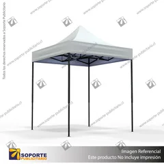 TOLDO PUBLICITARIO 2*2 MTS COLOR BLANCO