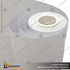 VINILO ADHESIVO BLANCO 80 MICRAS MATE 1.27*50 MTS (AR)
