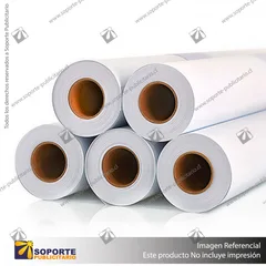 VINILO ADHESIVO BLANCO 80 MICRAS MATE 1.52*50 MTS