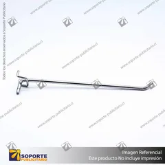 GANCHERA METALICA SIMPLE PANEL PERFORADO