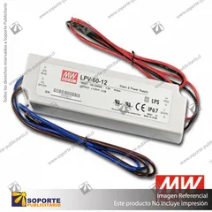 FUENTE DE PODER 60W 12V LPV