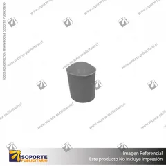 PUNTERA DE GOMA PARA GANCHERA 8 MM GRIS