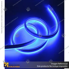NEON FLEXIBLE 16X8 MM AZUL 5 MTS