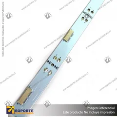 REGLETA SIMPLE PARA LEDBACK FLAT