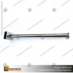 BRAZO FRONTAL TUBULAR A BARRA AMERICANA 16 MM