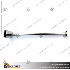 BRAZO FRONTAL TUBULAR A BARRA AMERICANA 9 MM