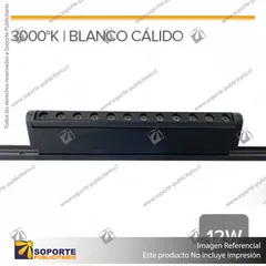 MG27 GINEBRA - LAMPARA PLEGABLE CUERPO NEGRO 12W CALIDO 4000K 48V