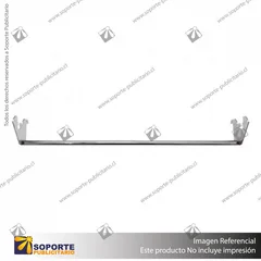 MAGNA BARRA DE CARGA OVAL EJE 640 MM RETORNO 7 CM CROMADO