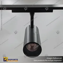 MG27 BERNA - FOCO TRACK LIGHT MAGNETICO NEGRO 6W 48V 4000K 24