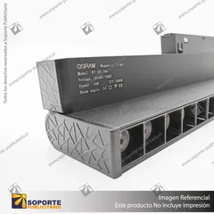 ANDORRA-FOCO PLEGABLE MAGNETICO CUERPO NEGRO 18W 48V 3000K