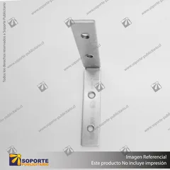 CONECTOR DE ALUMINIO PARA PERFILES ALP 90 LATERAL CON TORNILLOS