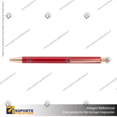 BOLIGRAFO GOLDEN/ROJO/ROJO