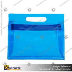 CRISTAL POUCH/AZUL/AZUL