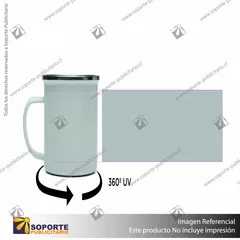 MUG RETRO/BLANCO/BLANCO