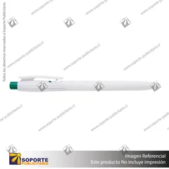 BOLIGRAFO NOLAN/BLANCO/VERDE