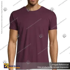 POLERA PIONEER HOMBRE/L/BURDEOS