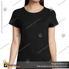 POLERA PIONEER MUJER/XL/NEGRO