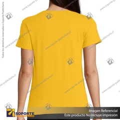 POLERA PIONEER MUJER/2XL/AMARILLO
