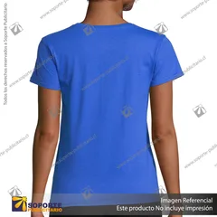 POLERA PIONEER MUJER/2XL/AZULINO