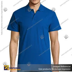 POLERA CON CUELLO SUMMER II/S/AZULINO