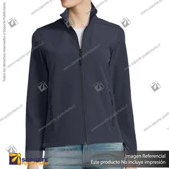 CHAQUETA SOFTSHELL RACE MUJER/S/AZUL