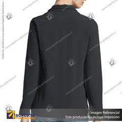 CHAQUETA SOFTSHELL RACE MUJER/2XL/NEGRO