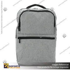 MOCHILA HESSE/GRIS CLARO/GRIS CLARO