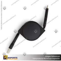 CABLE 4 EN 1 SNAIL/NEGRO/NEGRO