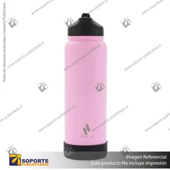 BOTELLA HYDRAGO 750 ML/ROSA/NEGRO