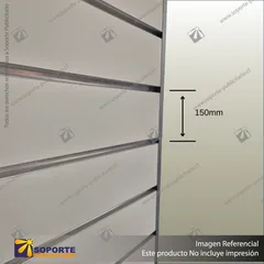 150MM PITCH SLATWALL PANELS