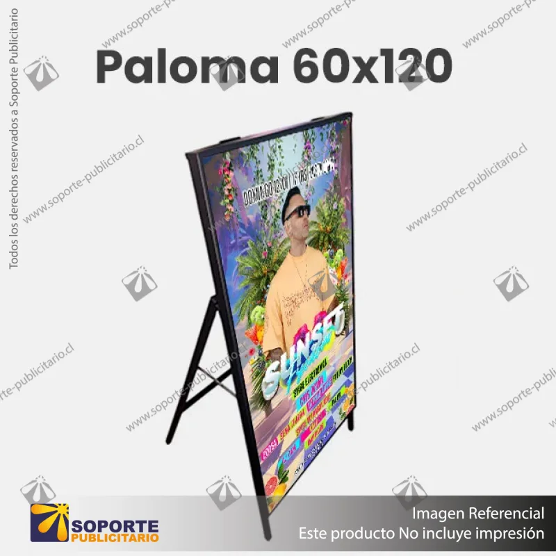 LED PANEL 60120 FORMATO PALOMA - PANEL + IMPRESION