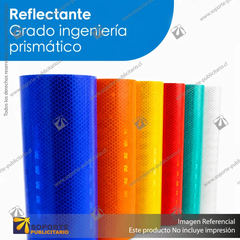 REFLECTANTE GRADO INGENIERIA PRISMATICO ALTAGRÁFICA - CAFE REFLECTANTE - 122 CMS - ROLLO DE 45.7 MTS