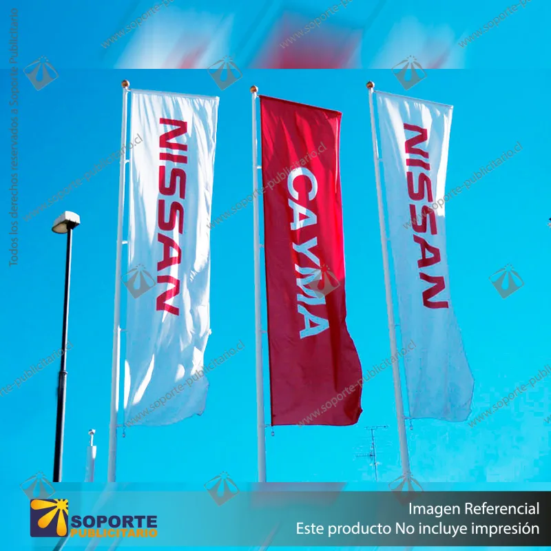 TELA BANDERA 110 GRS 2.50*100 MTS (IMPRESION DIRECTA SUBLIMACION)