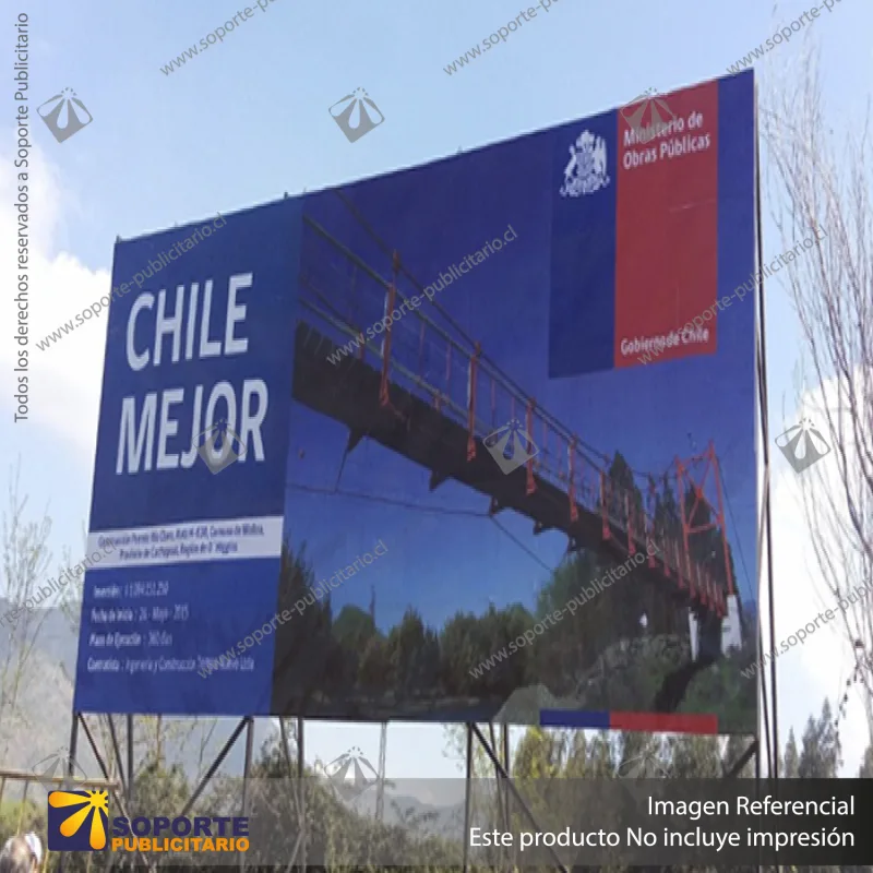 TELA PVC 10 ONZAS (340 GRS) BRILLANTE 1.52*50 MTS