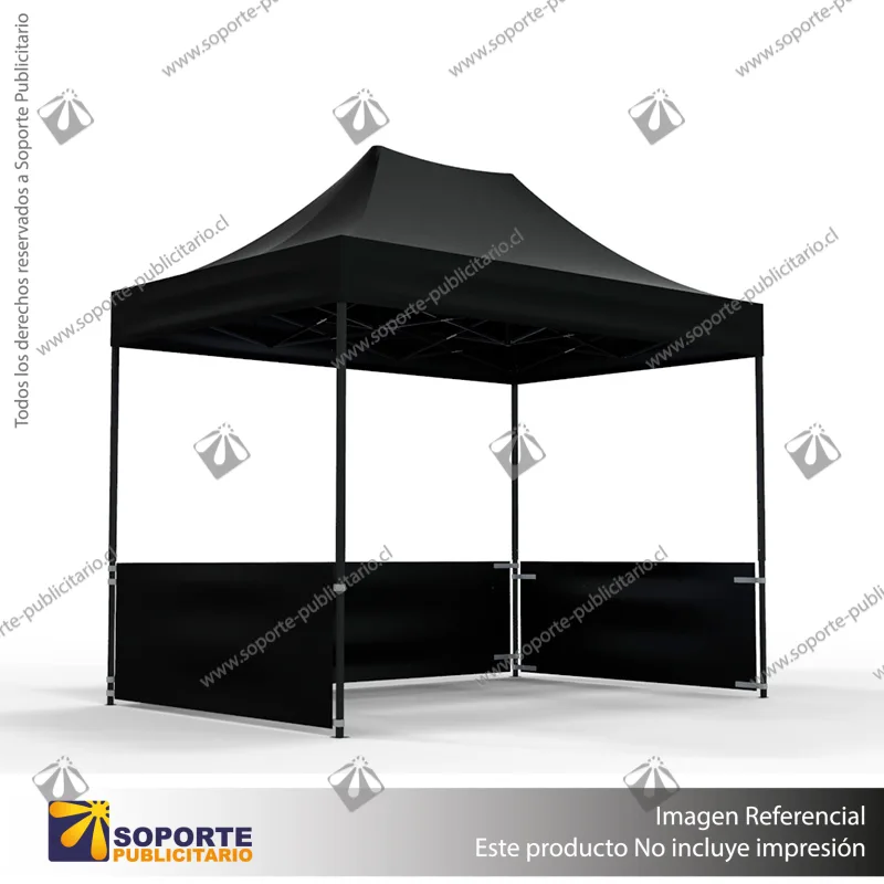 TOLDO PUBLICITARIO 2*3 MTS COLOR NEGRO
