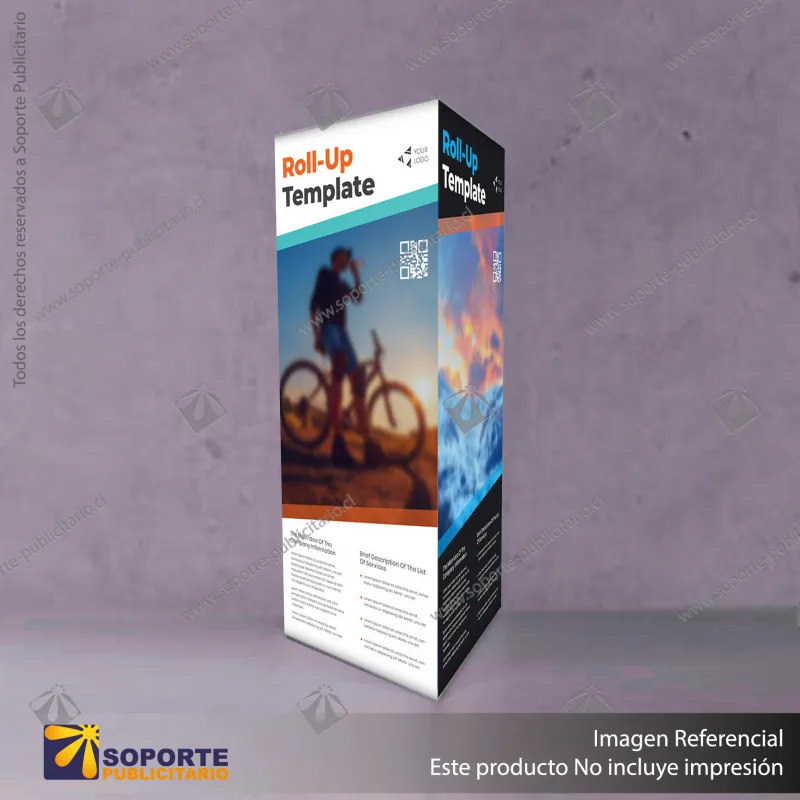 TOTEM PUBLICITARIO TRIPLE GRAFICA 90*215 CMS (C5)