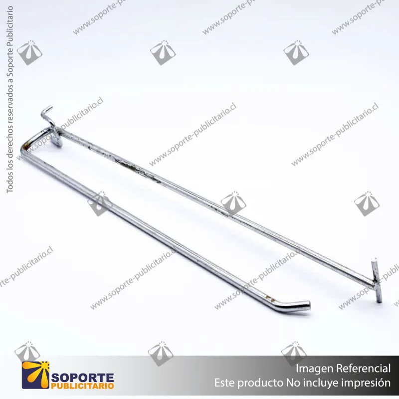 GANCHERA METALICA DOBLE PANEL PERFORADO