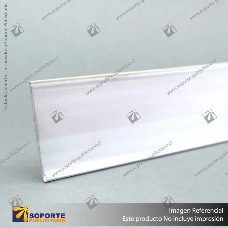 FLEJERA PLANA CON ADHESIVO FONDO BLANCO 40X1300MM
