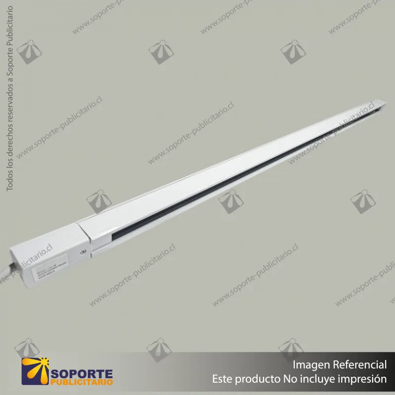 RIEL ENERGIZADO TRIFASICO 100 CM COLOR BLANCO