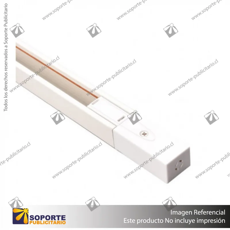 RIEL ENERGIZADO MONOFASICO - 1 MT