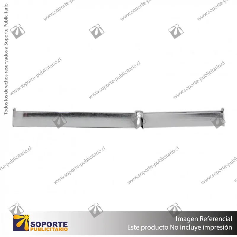 DUPLO BARRA ASIMETRICO 30 CM Y 20 CM EN PERFIL AMERICANO