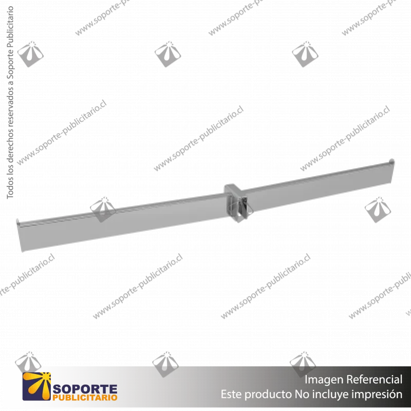 DUPLO BARRA SIMETRICO 30 CM PERFIL AMERICANO