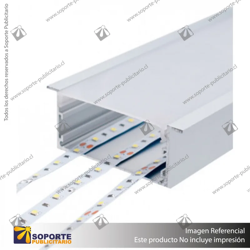 PERFIL PARA CINTA LED ALP 047 3MT