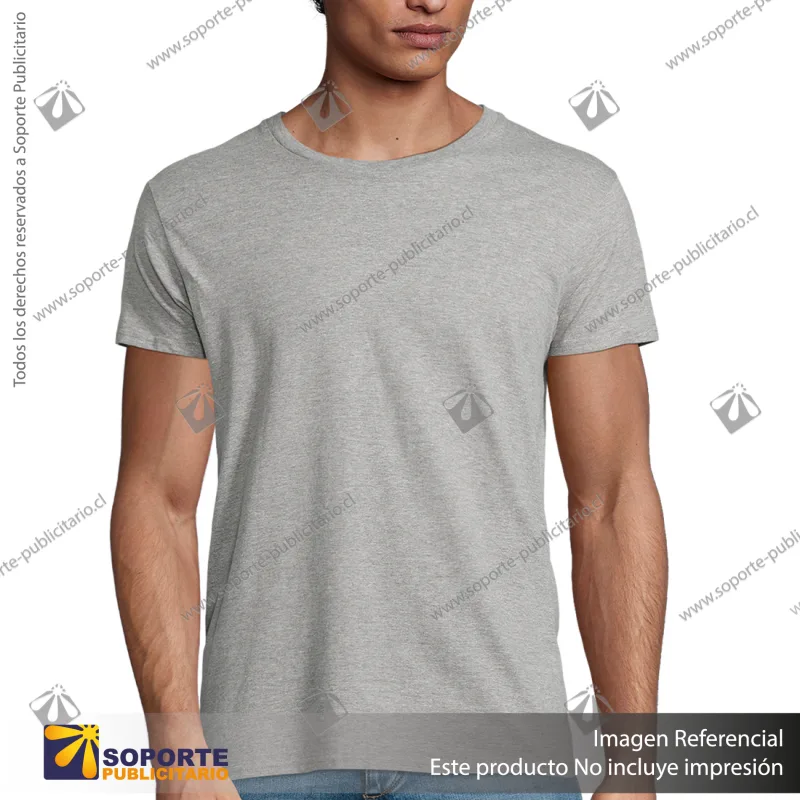 POLERA PIONEER HOMBRE/XL/GRIS CLARO