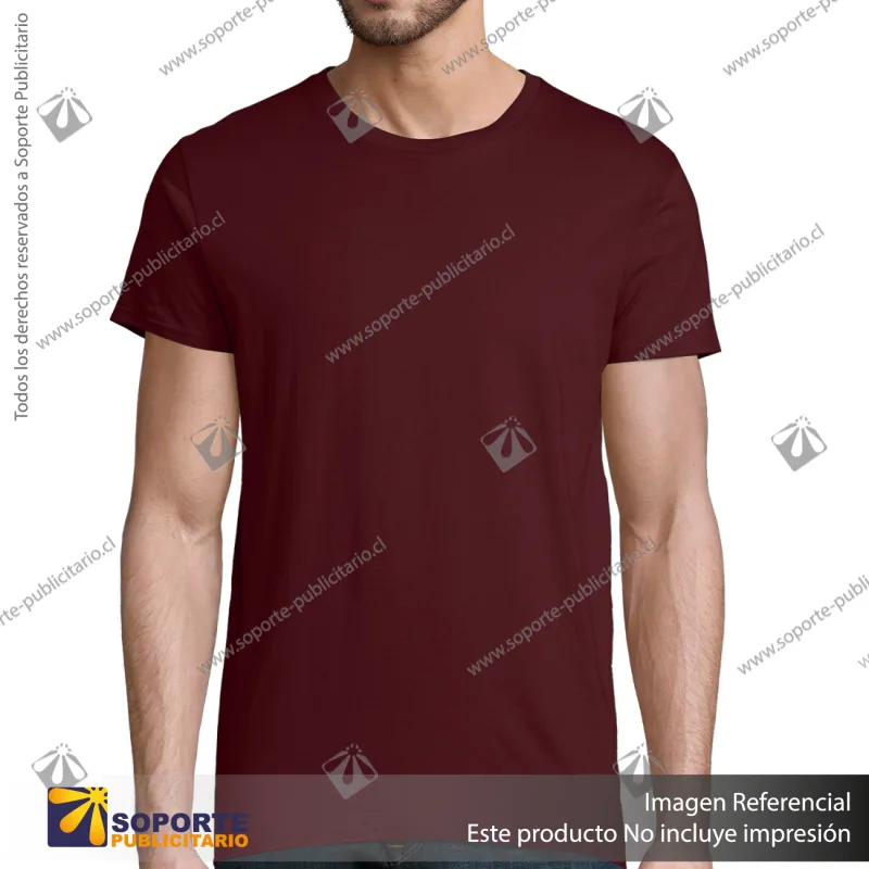 POLERA PIONEER HOMBRE/XL/BURDEOS